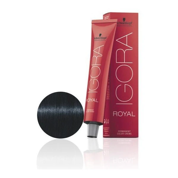 Coloration Igora Royal 1-1 noir bleu 60ML Schwarzkopf Coloration Igora Royal 1-1 Noir Bleu 60ML -Produits Capillaires coloration igora royal 1 1 noir bleu 60ml 6