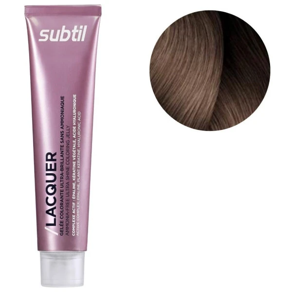 Coloration /Lacquer n°7-7 Blond marron Subtil 60ML Coloration /Lacquer N°7-7 Blond Marron Subtil 60ML -Produits Capillaires coloration lacquer n7 7 blond marron subtil 60ml