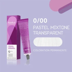 Coloration Permanente 0/00 Pastel Mixtone Transparent Kadus 60ML -Produits Capillaires coloration permanente 000 pastel mixtone transparent kadus 60ml 2
