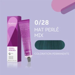 Coloration Permanente 0/28 Mat Perlé Mix Kadus 60ML -Produits Capillaires coloration permanente 028 mat perle mix kadus 60ml 2