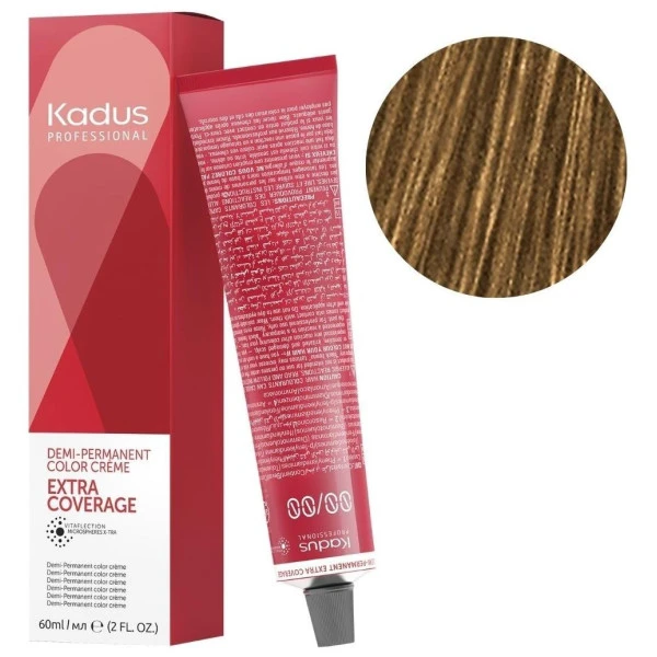 Coloration semi-permanente extra Coverage 7/07 blond naturel marron Kadus 60ML Coloration Semi-permanente Extra Coverage 7/07 Blond Naturel Marron Kadus 60ML -Produits Capillaires coloration semi permanente extra coverage 707 blond naturel marron kadus 60ml