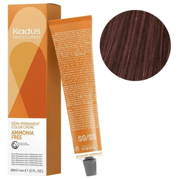 Coloration semi-permanente sans ammoniaque 4/77 châtain marron intense Kadus 60ML Coloration Semi-permanente Sans Ammoniaque 4/77 Châtain Marron Intense Kadus 60ML -Produits Capillaires coloration semi permanente sans ammoniaque 477 chatain marron intense kadus 60ml