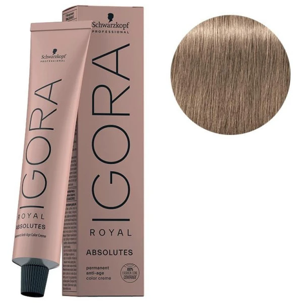 Igora Royal Absolutes 8-01 Blond clair naturel cendré 60 ML Schwarzkopf Igora Royal Absolutes 8-01 Blond Clair Naturel Cendré 60 ML -Produits Capillaires igora royal absolutes 8 01 blond clair naturel cendre 60 ml