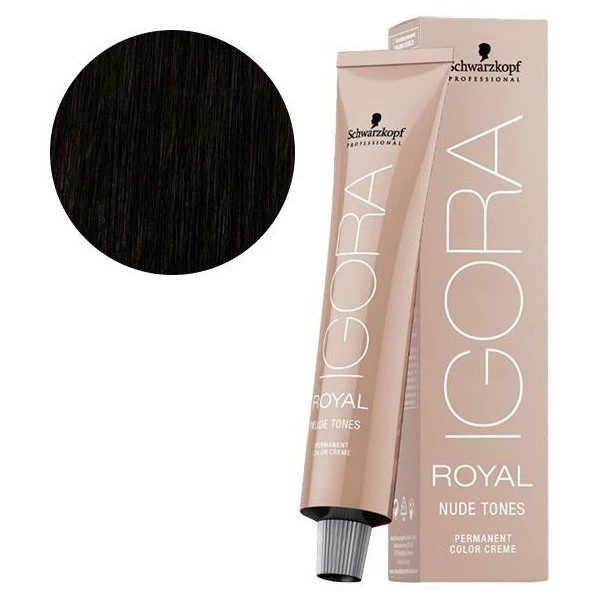 Igora Royal Nude Tones 4-46 chatain moyen beige marron 60 ML Schwarzkopf Igora Royal Nude Tones 4-46 Chatain Moyen Beige Marron 60 ML -Produits Capillaires igora royal nude tones 4 46 chatain moyen beige marron 60 ml