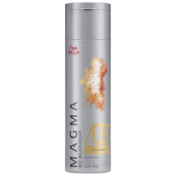 MAGMA By Blondor/03+ Naturel Doré Foncé 120g Wella MAGMA By Blondor/03+ Naturel Doré Foncé 120g -Produits Capillaires magma by blondor03 naturel dore fonce 120g