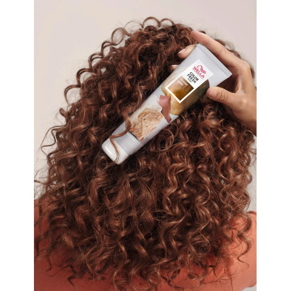 Masque colorant Caramel glaze Color fresh Mask Wella 150ML Masque Colorant Caramel Glaze Color Fresh Mask Wella 150ML -Produits Capillaires masque colorant caramel glaze color fresh mask wella 150ml 1 4