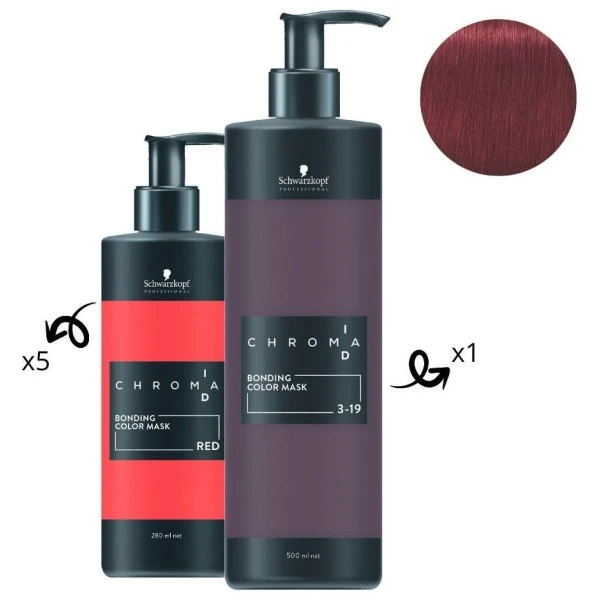 Masque nourrissant pigmenté 3-19 Chroma ID SCHWARZKOPF 500ML Masque Nourrissant Pigmenté 3-19 Chroma ID SCHWARZKOPF 500ML -Produits Capillaires masque nourrissant pigmente 3 19 chroma id schwarzkopf 500ml 1