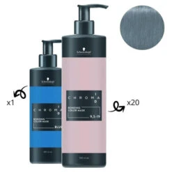 Masque Nourrissant Pigmenté Bleu Chroma ID SCHWARZKOPF 280ML -Produits Capillaires masque nourrissant pigmente bleu chroma id schwarzkopf 280ml 2