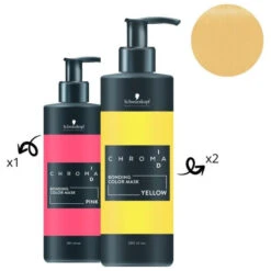 Masque Nourrissant Pigmenté Jaune Chroma ID SCHWARZKOPF 280ML -Produits Capillaires masque nourrissant pigmente jaune chroma id schwarzkopf 280ml 4