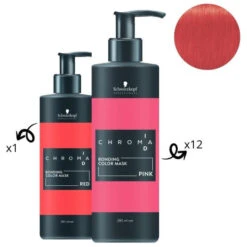 Masque Nourrissant Pigmenté Rose Chroma ID SCHWARZKOPF 280ML -Produits Capillaires masque nourrissant pigmente rose chroma id schwarzkopf 280ml 6