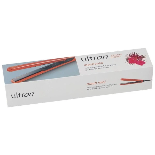 Mini Lisseur Hibiscus orange Ultron Mini Lisseur Hibiscus Orange Ultron -Produits Capillaires mini lisseur hibiscus orange ultron 1