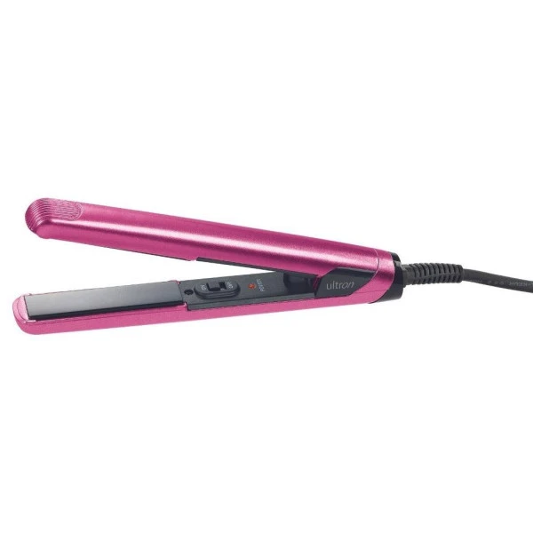 Mini Lisseur Hibiscus rose Ultron Mini Lisseur Hibiscus Rose Ultron -Produits Capillaires mini lisseur hibiscus rose ultron