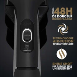 Pack Lisseur Ghd Séchant Duet Style Noir & Huile Lissante Sleek Talker -Produits Capillaires pack lisseur ghd sechant duet style noir huile lissante sleek talker 5