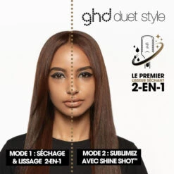 Pack Lisseur Ghd Séchant Duet Style Noir & Huile Lissante Sleek Talker -Produits Capillaires pack lisseur ghd sechant duet style noir huile lissante sleek talker 9
