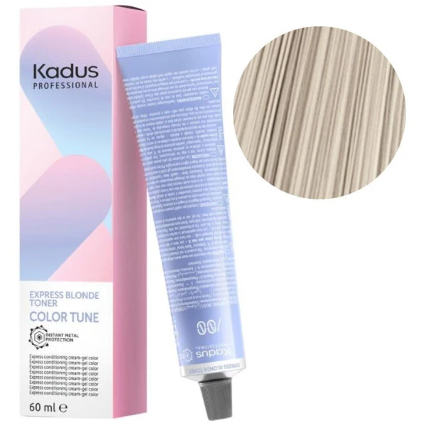 Patine Express Blonde Toner Color Tune /19 frozen pearl Kadus 60ML Patine Express Blonde Toner Color Tune /19 Frozen Pearl Kadus 60ML -Produits Capillaires patine express blonde toner color tune 19 frozen pearl kadus 60ml