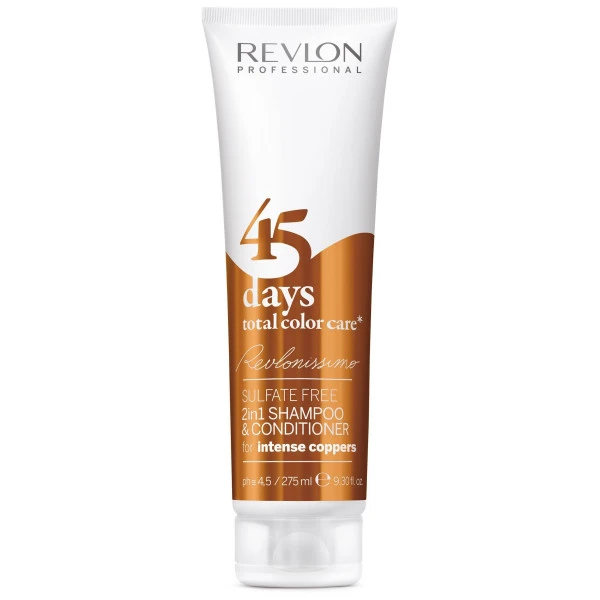 Revlonissimo 45 Days Intense Coopers 275 ML Revlonissimo 45 Days Intense Coopers 275 ML -Produits Capillaires revlonissimo 45 days intense coopers 275 ml