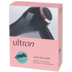 Sèche-cheveux De Voyage Facette + Pinces Ultron -Produits Capillaires seche cheveux de voyage facette pinces ultron 2