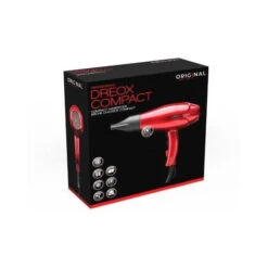 Sèche-Cheveux Dréox Compact Rouge Professionnel 2000W -Produits Capillaires seche cheveux dreox compact rouge professionnel 2000w 3