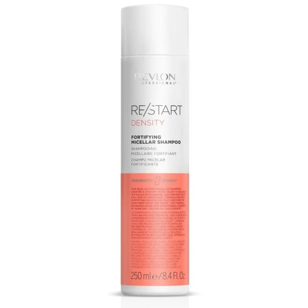 Shampooing fortifiant Density Restart Revlon 250ML Shampooing Fortifiant Density Restart Revlon 250ML -Produits Capillaires shampooing fortifiant density restart revlon 250ml