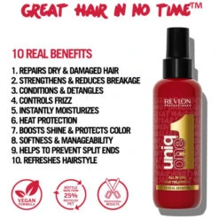 Spray 10-en-1 édition Célébration UniqOne Revlon 150ML 3 Spray 10-en-1 édition Célébration UniqOne Revlon 150ML -Produits Capillaires spray 10 en 1 edition celebration uniqone revlon 150ml 3