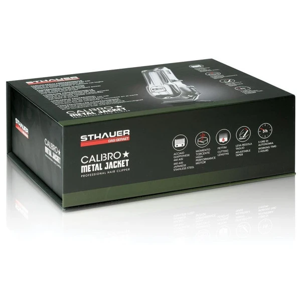 Tondeuse de coupe Calibro Metal Jacket Sthauer Tondeuse De Coupe Calibro Metal Jacket Sthauer -Produits Capillaires tondeuse de coupe calibro metal jacket sthauer 2