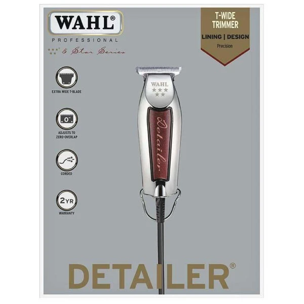 Tondeuse de finition T-Wide Detailer Wahl Tondeuse De Finition T-Wide Detailer Wahl -Produits Capillaires tondeuse de finition t wide detailer wahl 2